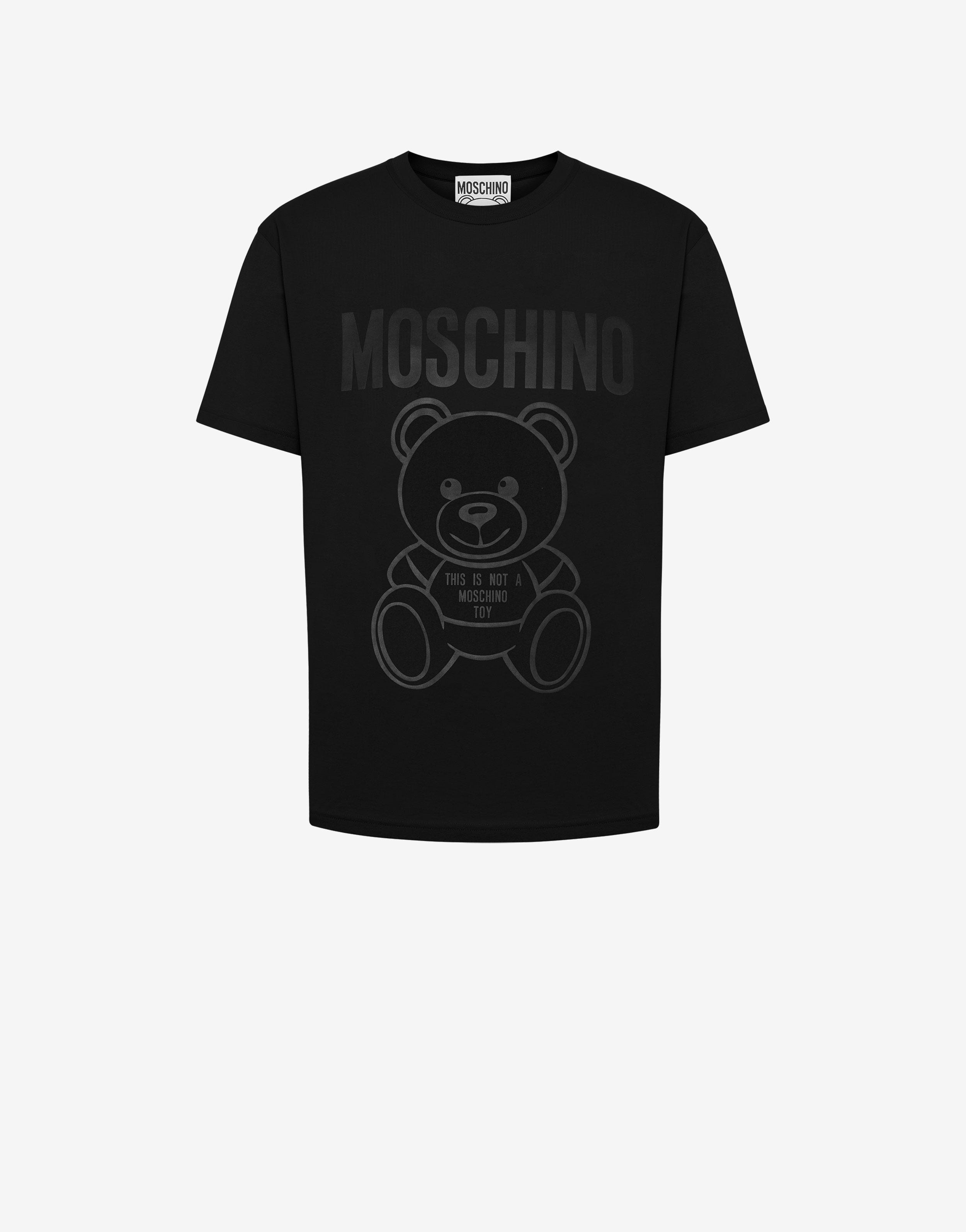 MOSCHINO TEDDY BEAR ORGANIC JERSEY T-SHIRT - 1