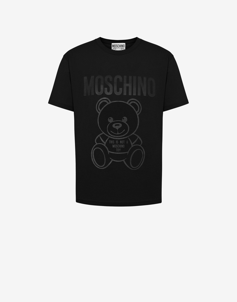 MOSCHINO TEDDY BEAR ORGANIC JERSEY T-SHIRT 1