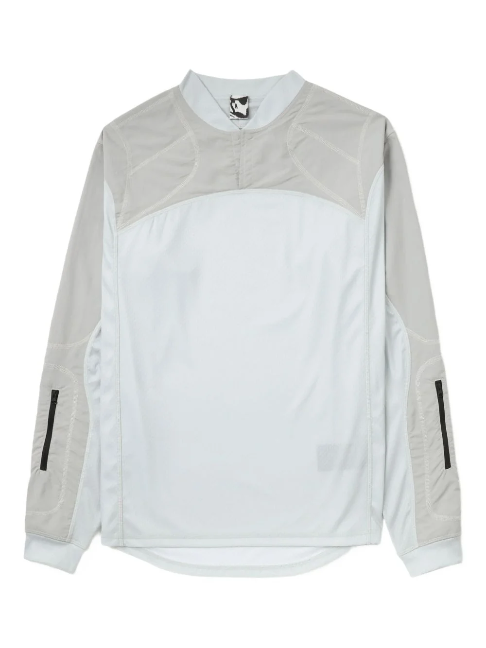 Combact panelled long-sleeve top - 1