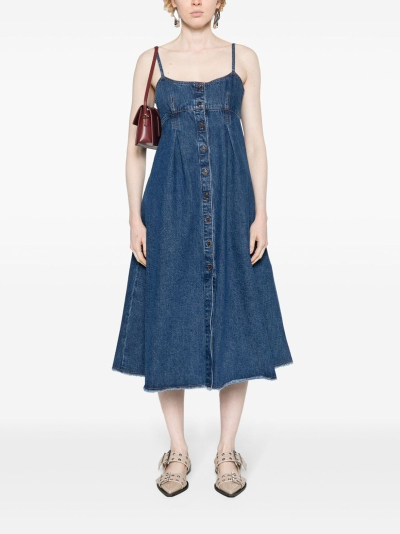 A.P.C. Malibu denim midi dress outlook