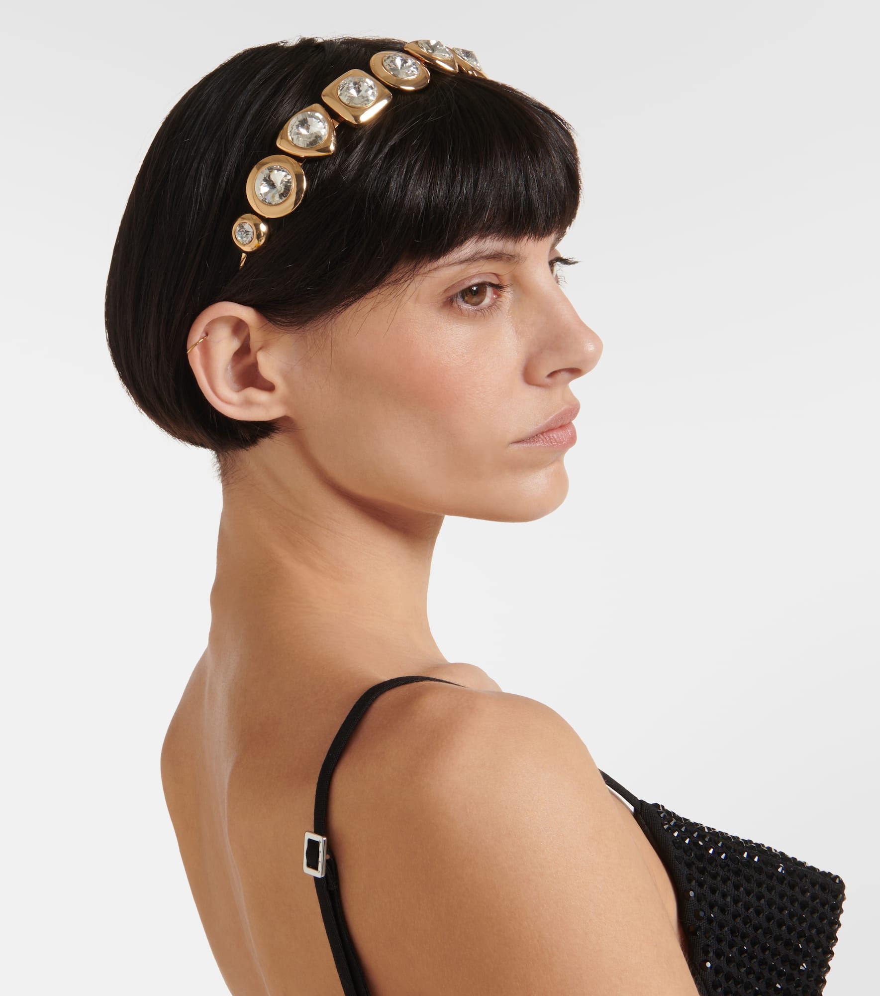 Crystal-embellished headband - 2