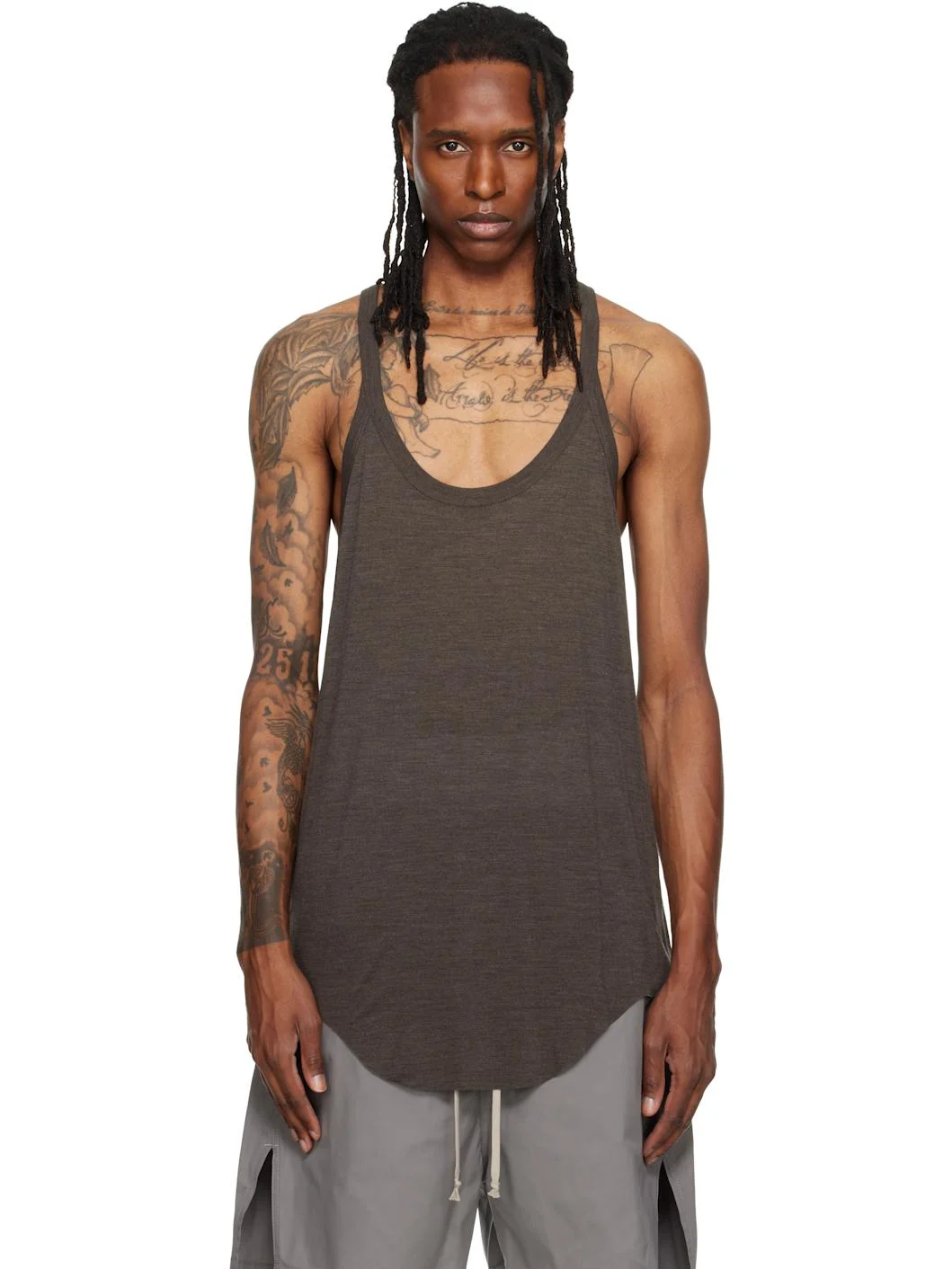 Gray Tower Pony Tank Top - 1