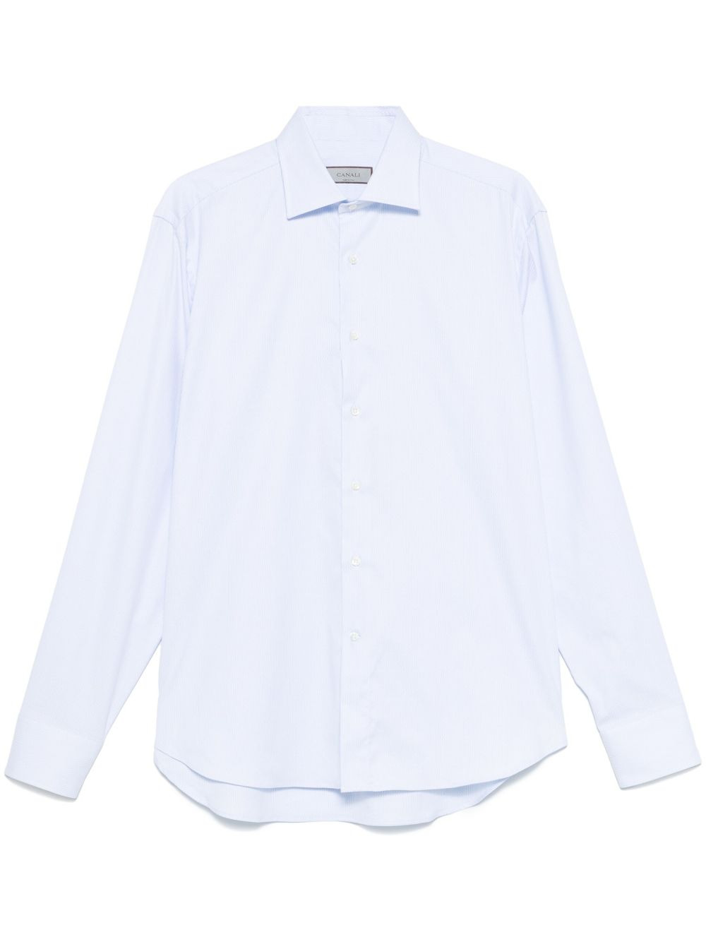 pattern-jacquard shirt - 1