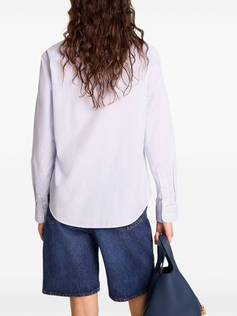 striped button-up shirt 3