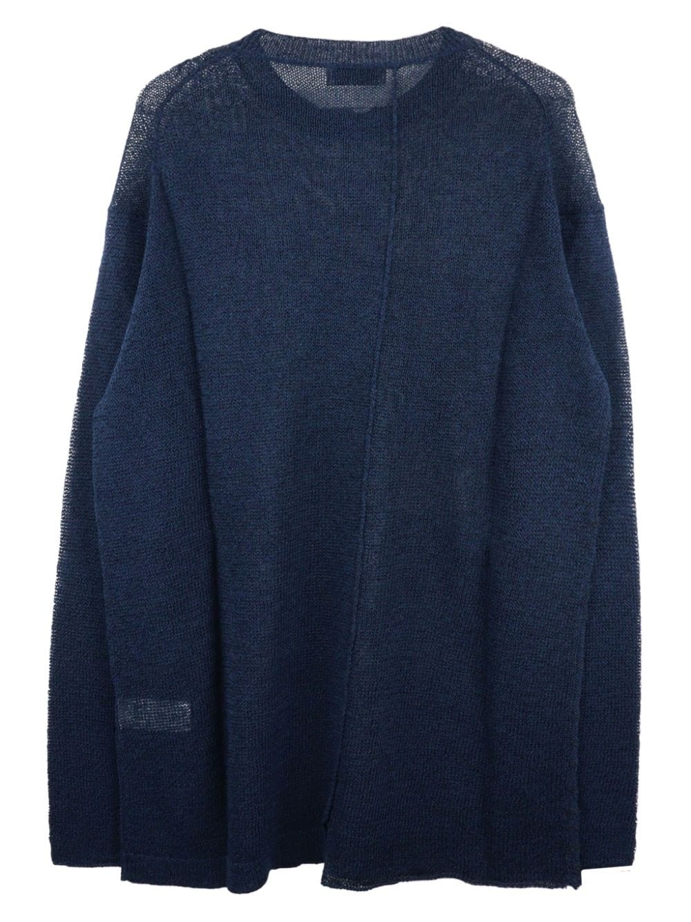 stitch-detail fine-knit jumper - 2