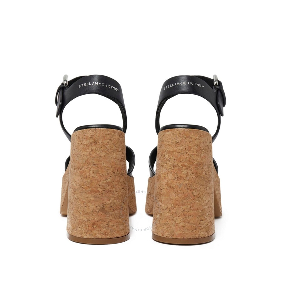 Stella Mccartney Skyla Cork-Platform Sandals - 3