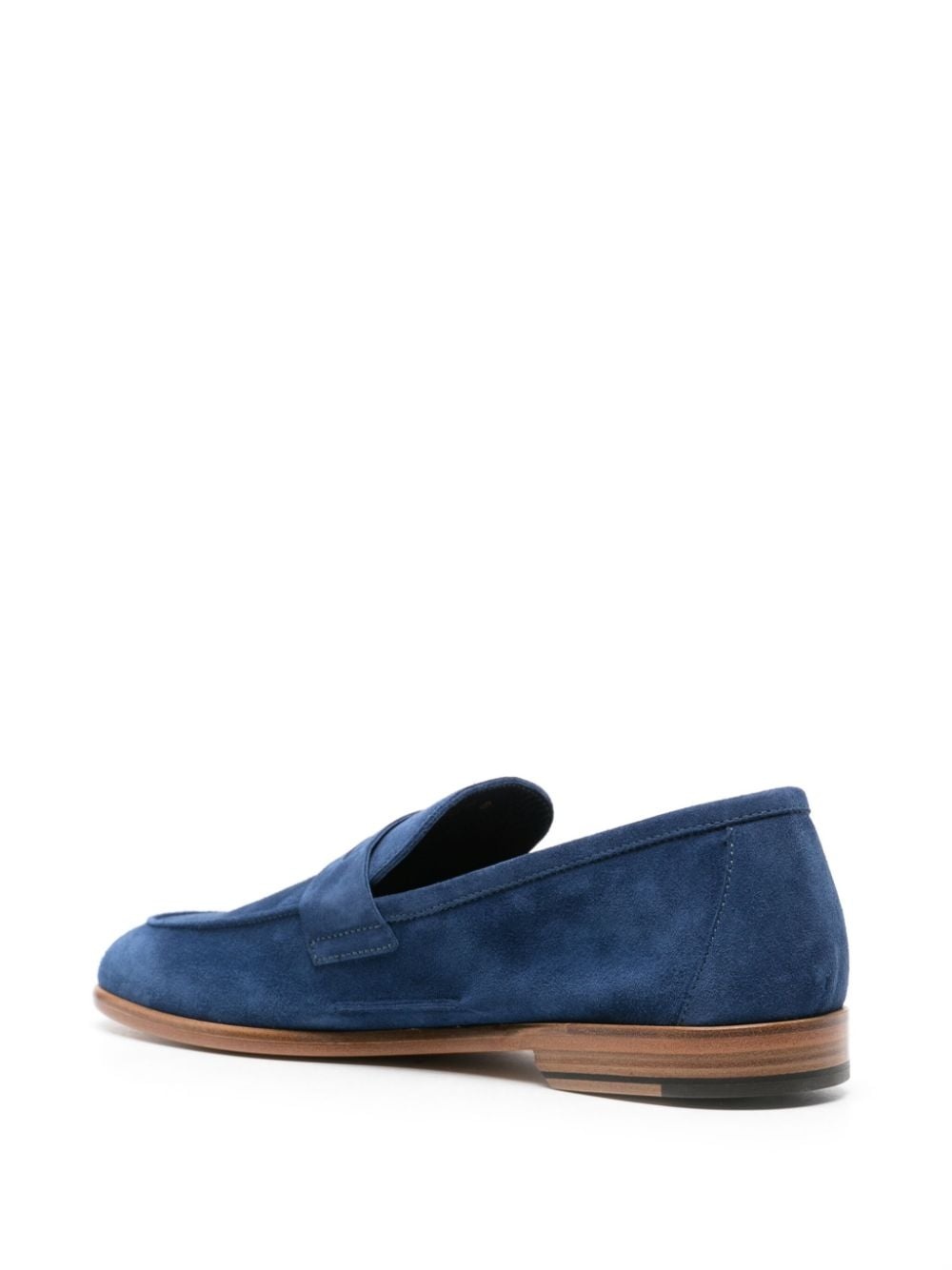 penny-slot suede loafers - 3