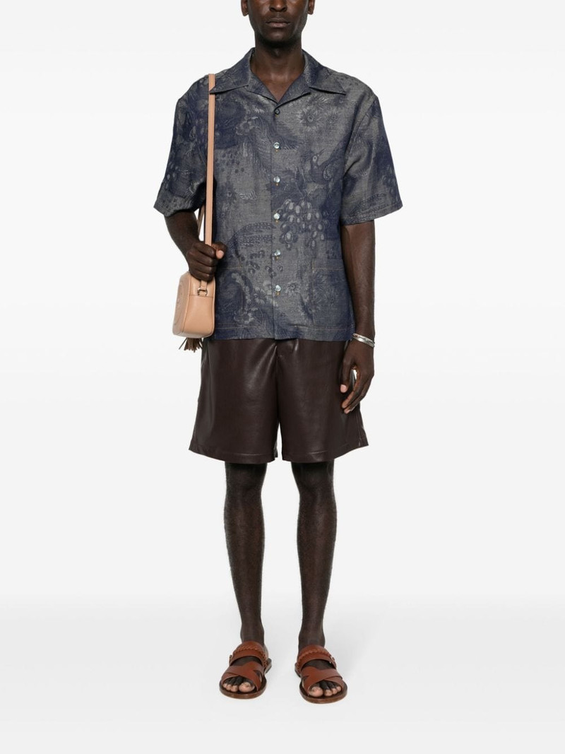 Etro patterned-jacquard shirt outlook