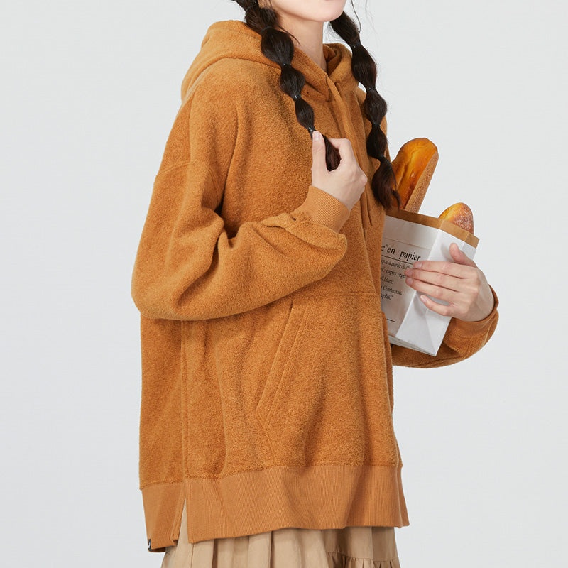 (WMNS) PUMA Winterized Hoodie 'Brown' 672132-74 - 5