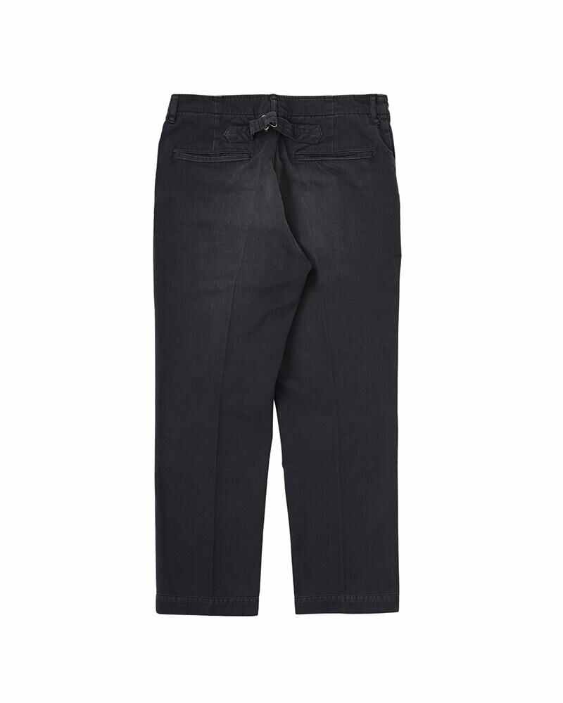 CHINO PANTS DMGD BLACK - 2