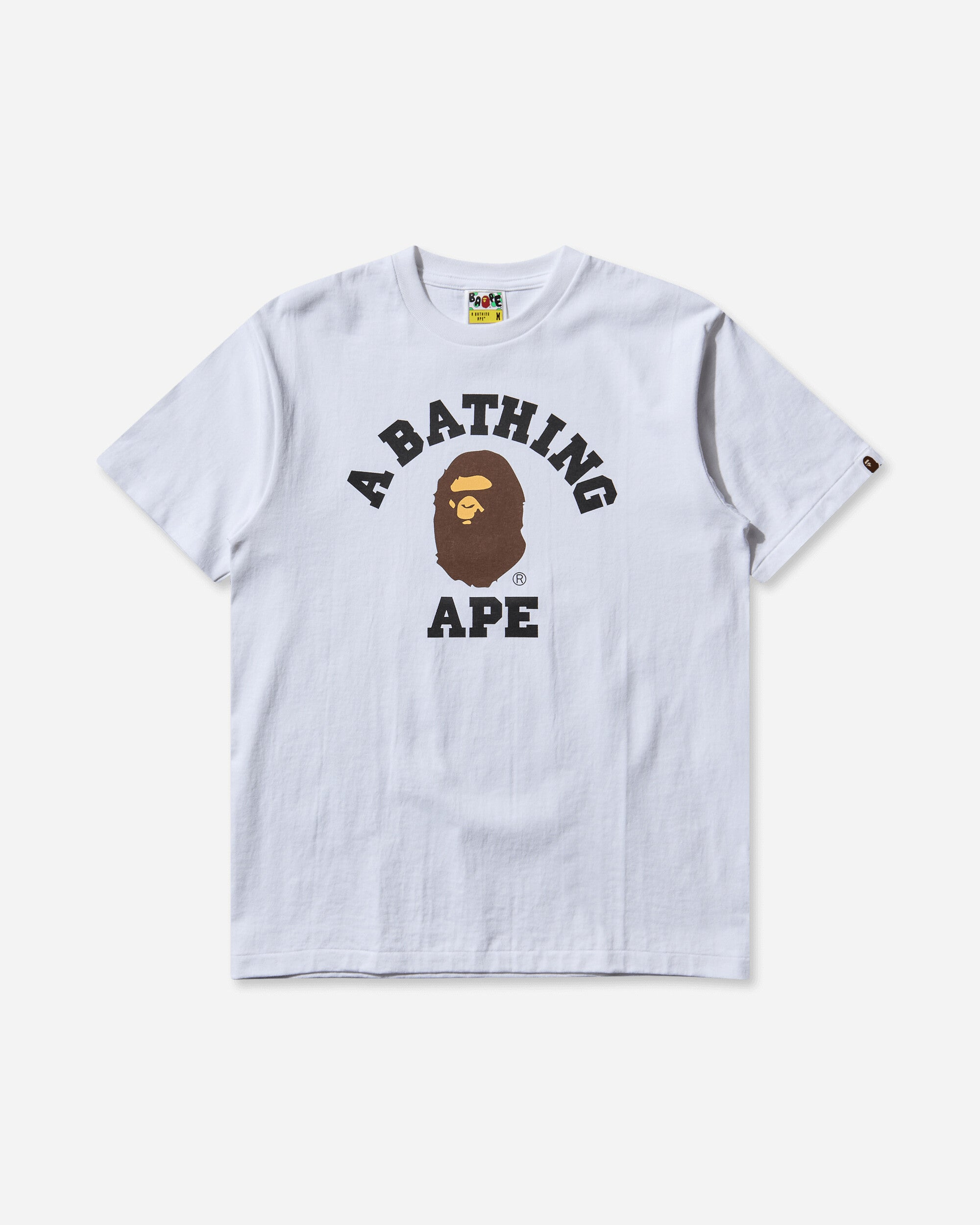 Men's College T-Shirt White - 1