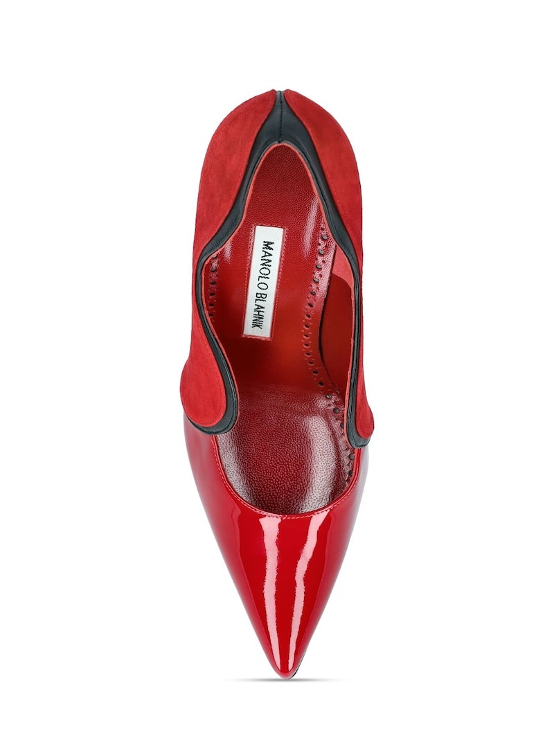 105mm Hamaki leather pumps - 5