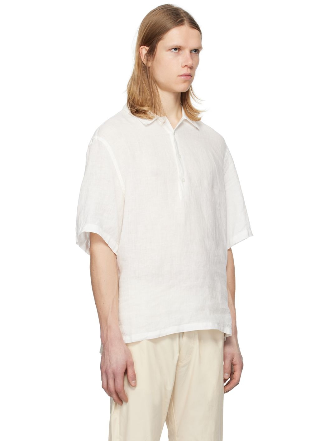 White Mola Telino Polo - 2