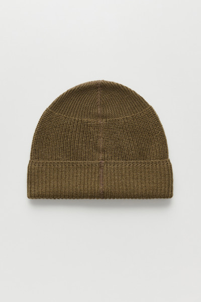 Our Legacy Knit Hat Peafowl Rustic Merino outlook