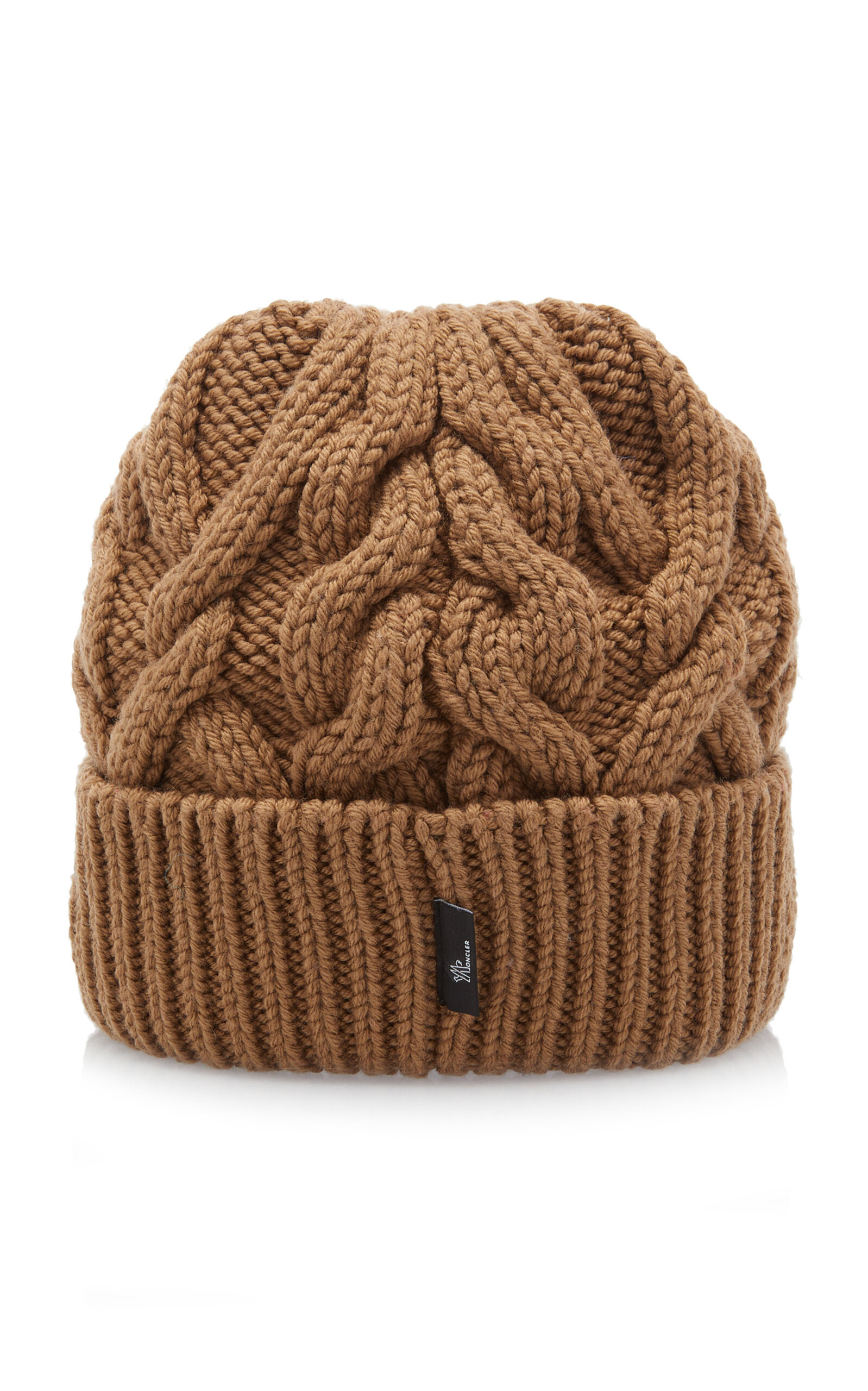Cable Knit Beanie brown - 4