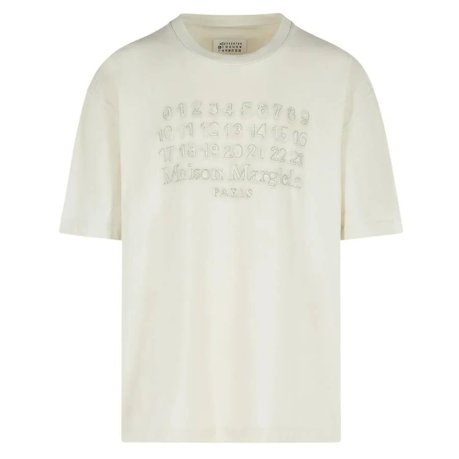 Maison Margiela Embroidered Logo T-Shirt - 1