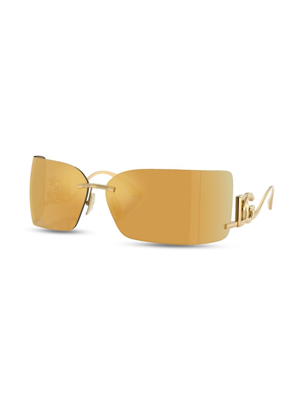 logo-plaque sunglasses - 2