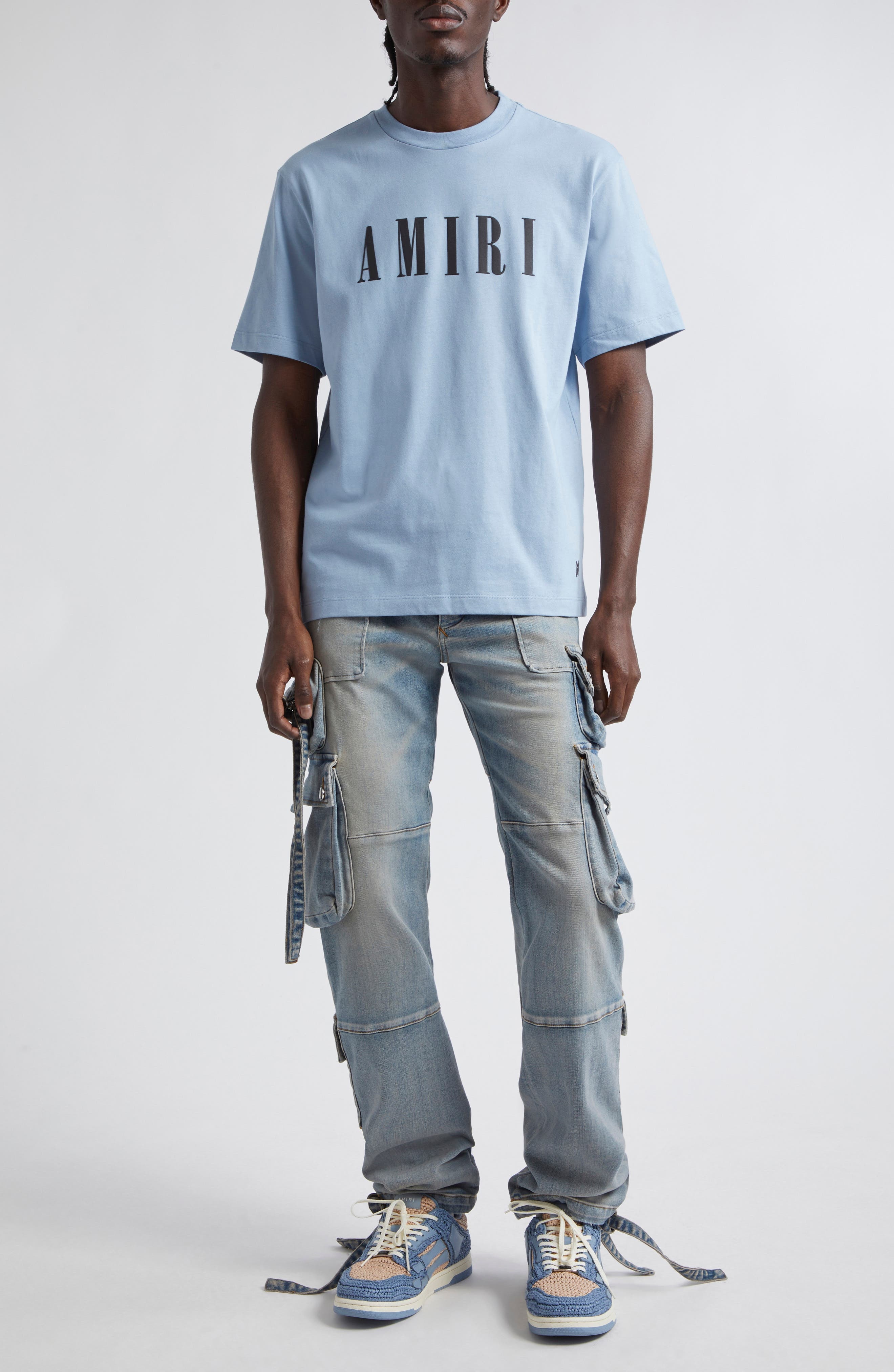 Tactical Distressed Cargo Jeans - 2