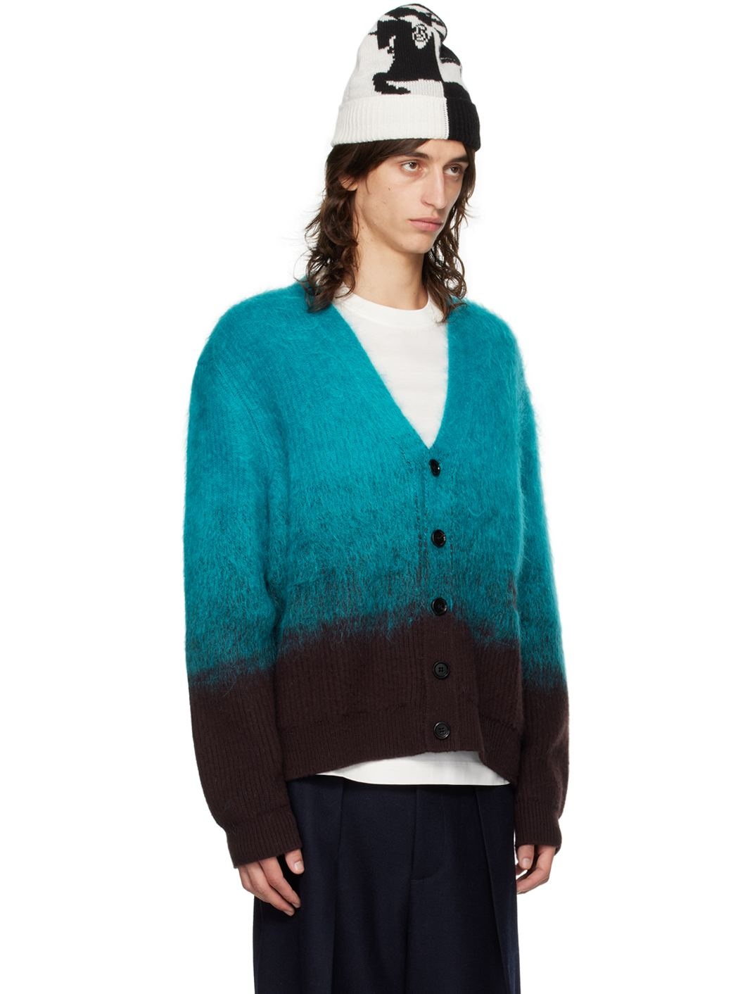 Blue Gradient Cardigan - 2