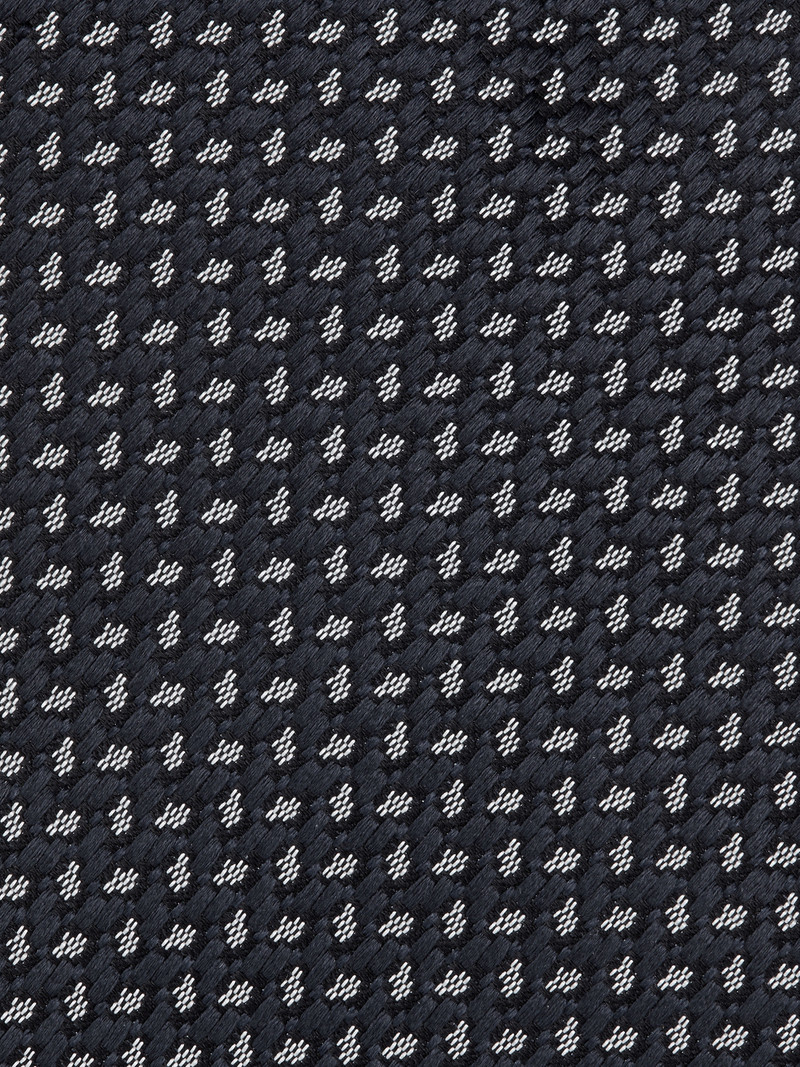 ZEGNA DARK BLUE SILK TIE outlook
