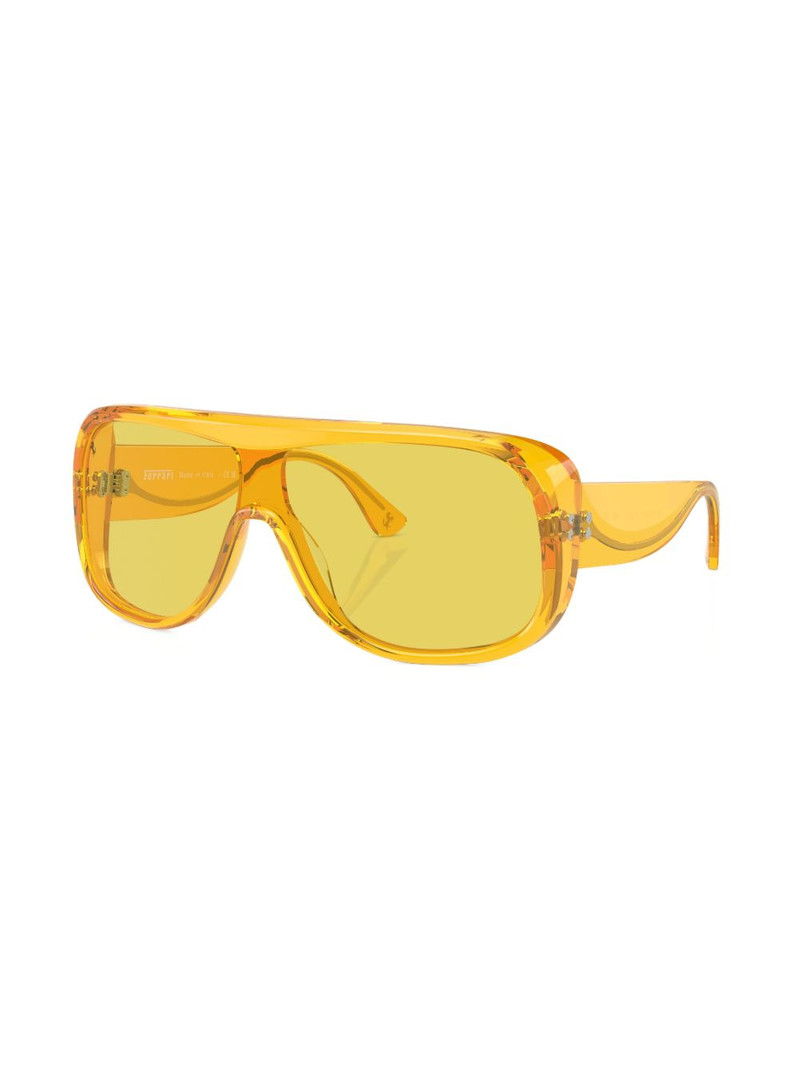 Ferrari shield-frame sunglasses outlook