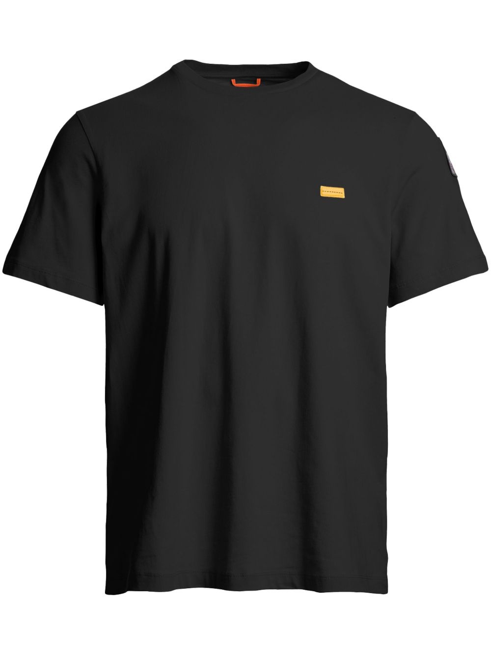 PARAJUMPERS logo-patch cotton T-shirt | REVERSIBLE