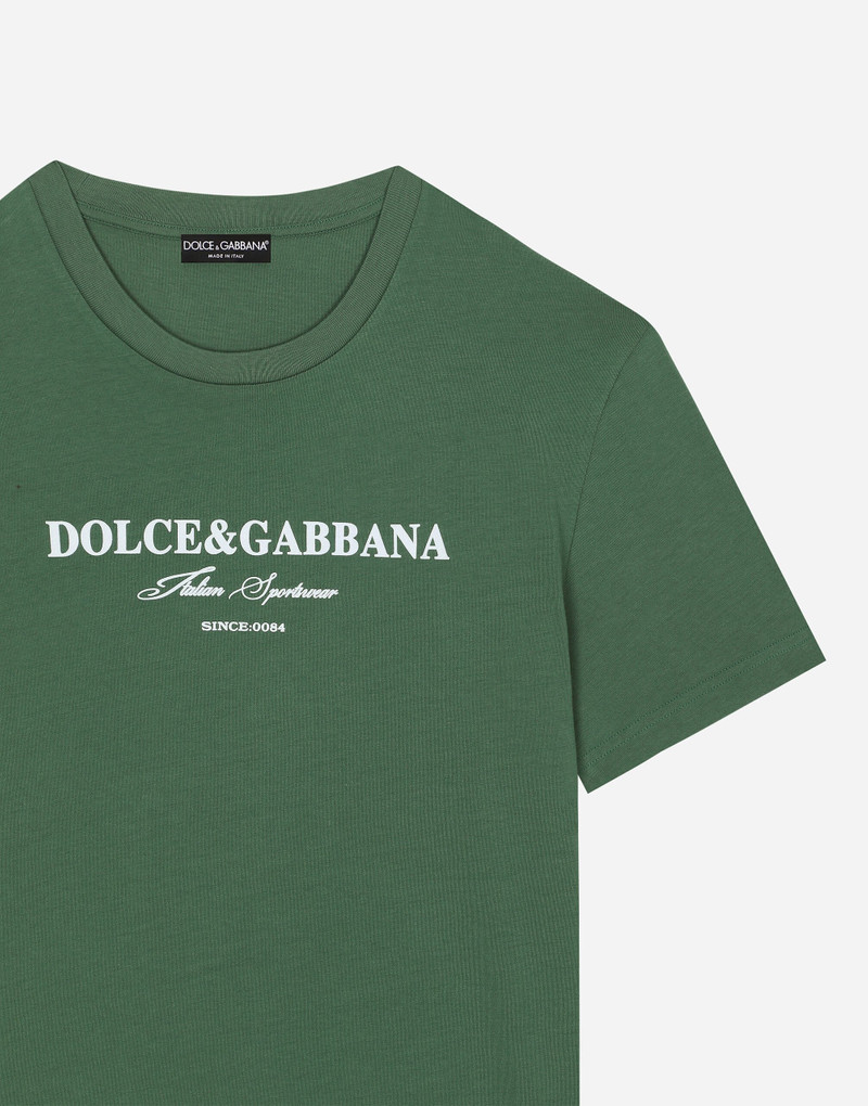 Cotton T-shirt with logo print 3
