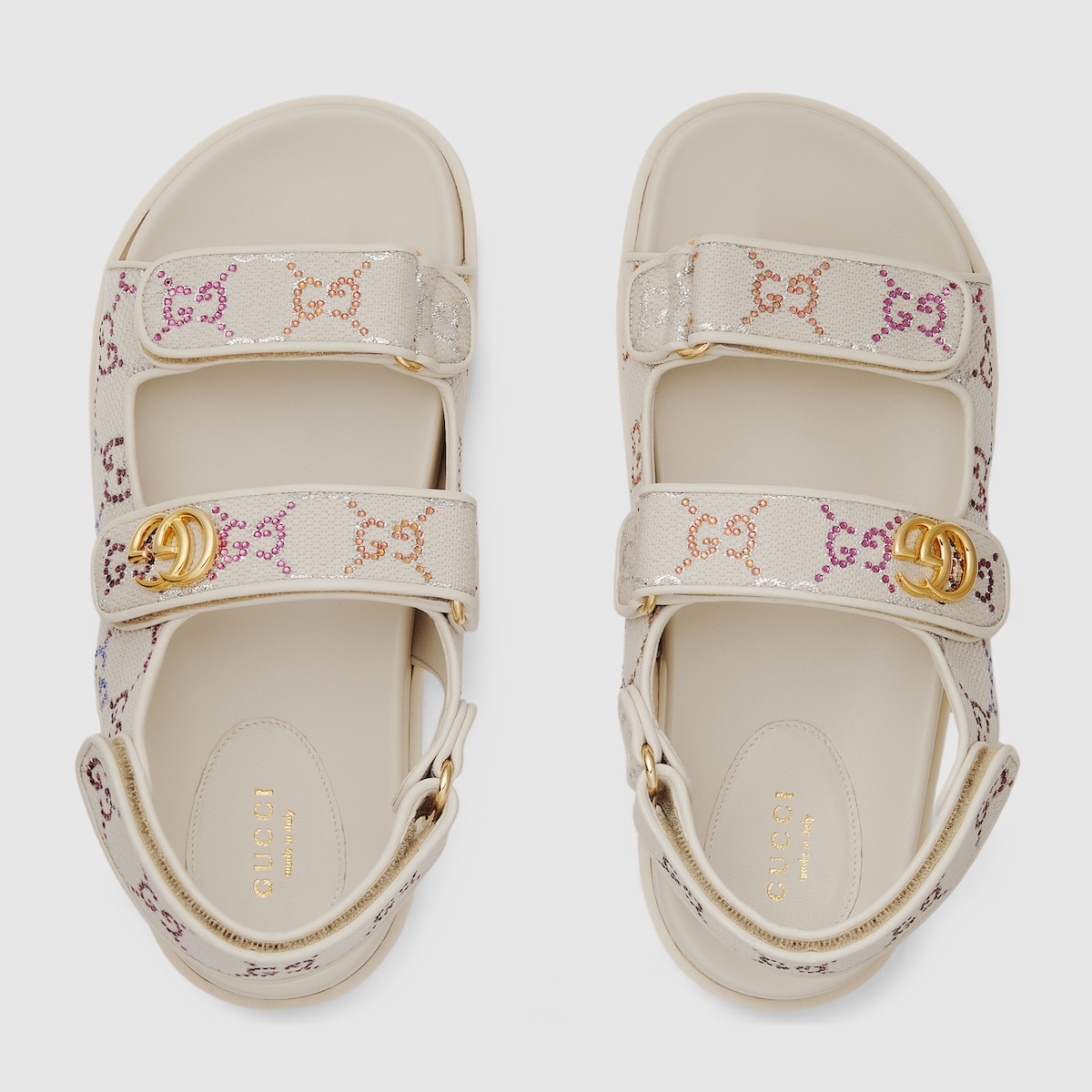 Women's sandal with Double G - 4