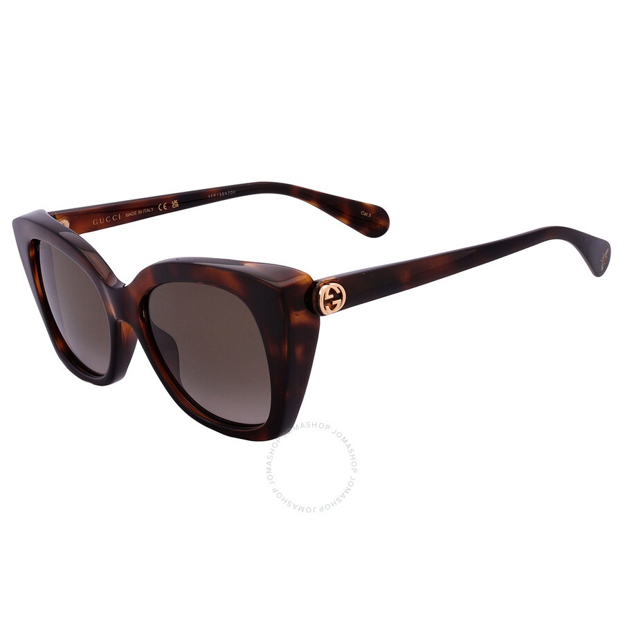 Gucci Brown Cat Eye Ladies Sunglasses GG0921S 002 55 - 3