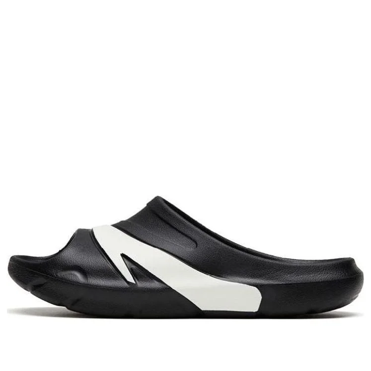 (WMNS) ANTA C37 Slides 'Black White' 122338511-4 - 1