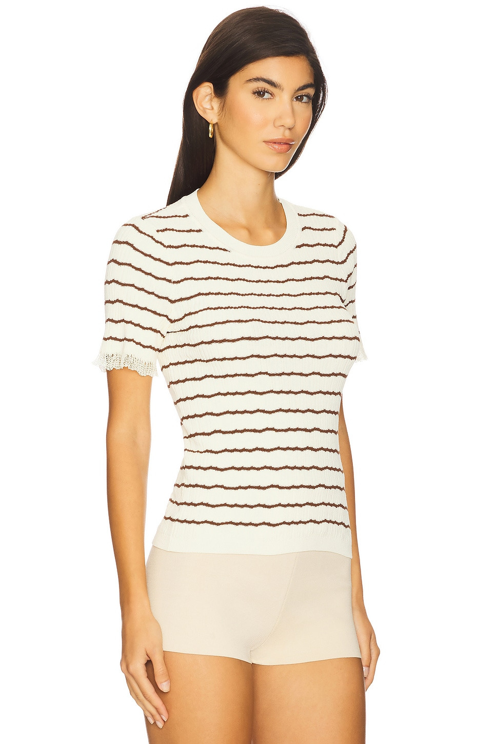 Chiara Stripe Tee - 2