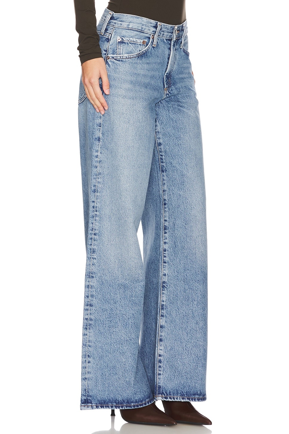 Clara Low Rise Baggy Flare - 2