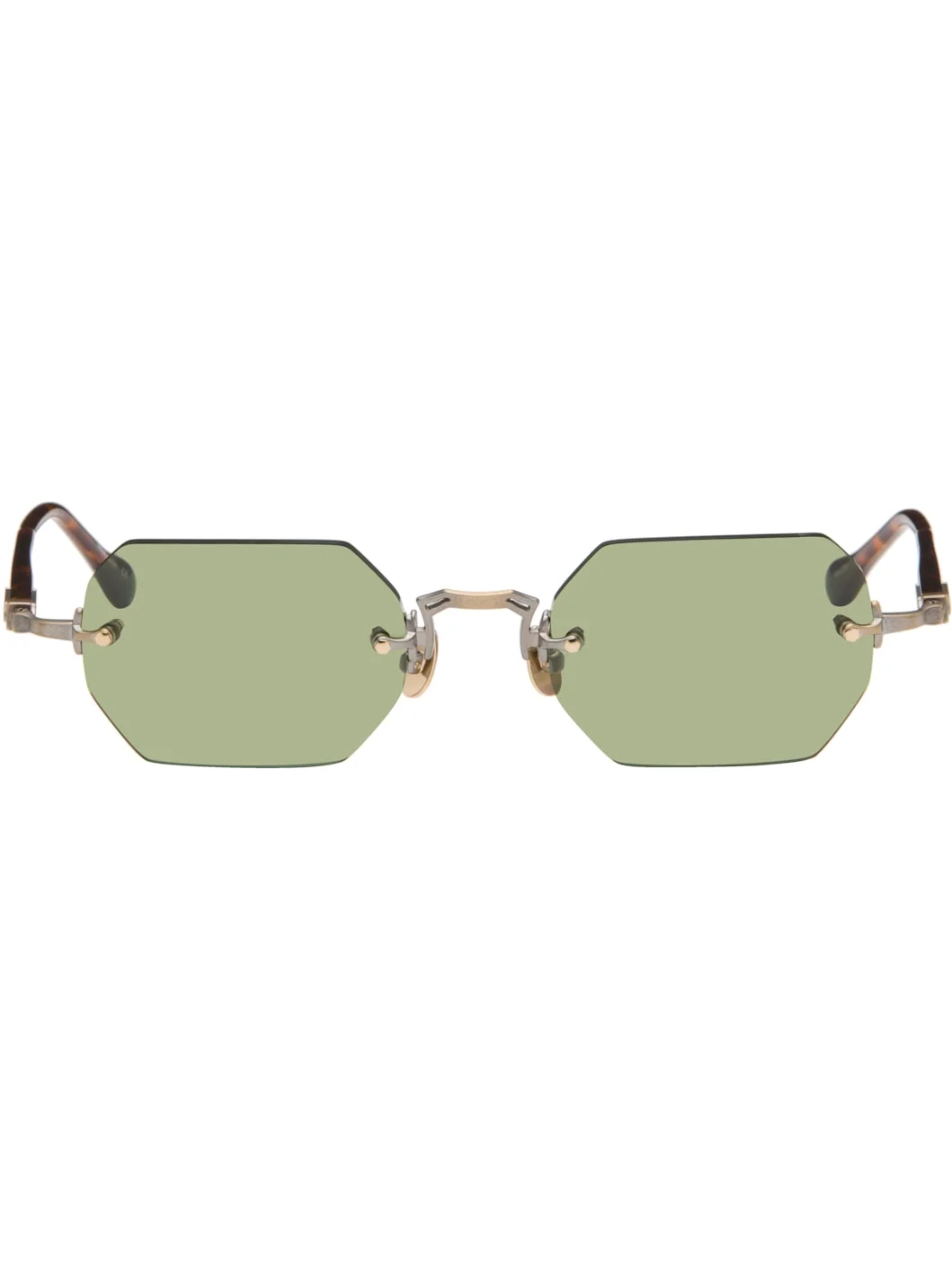 Gold & Brown M5010 Sunglasses - 1