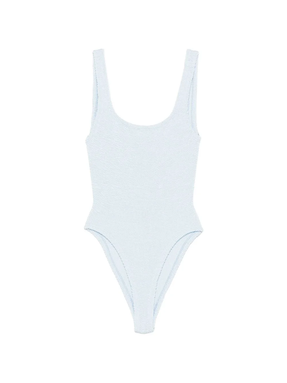 square-neck swimsuit - 1