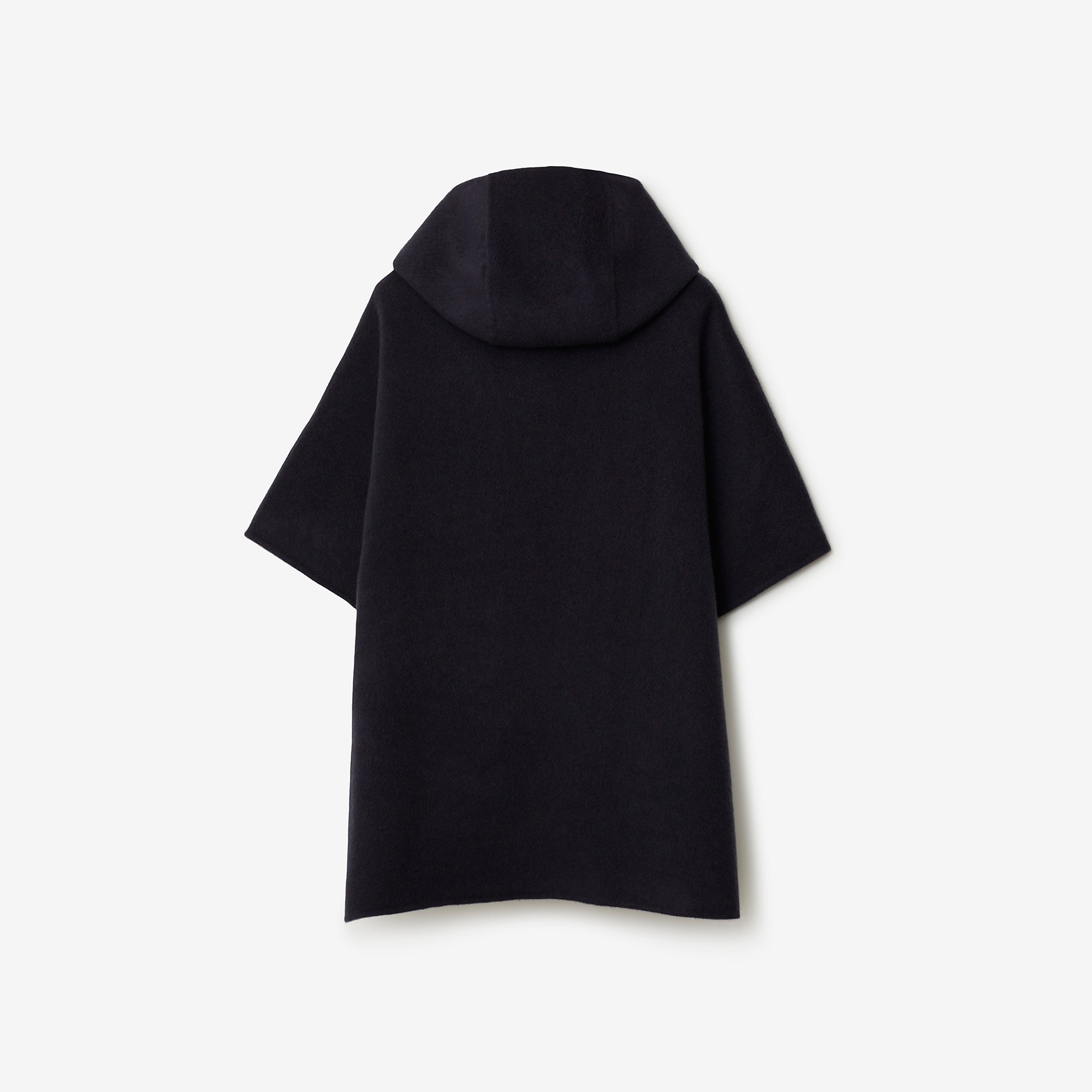 Cashmere Reversible Hooded Cape - 5
