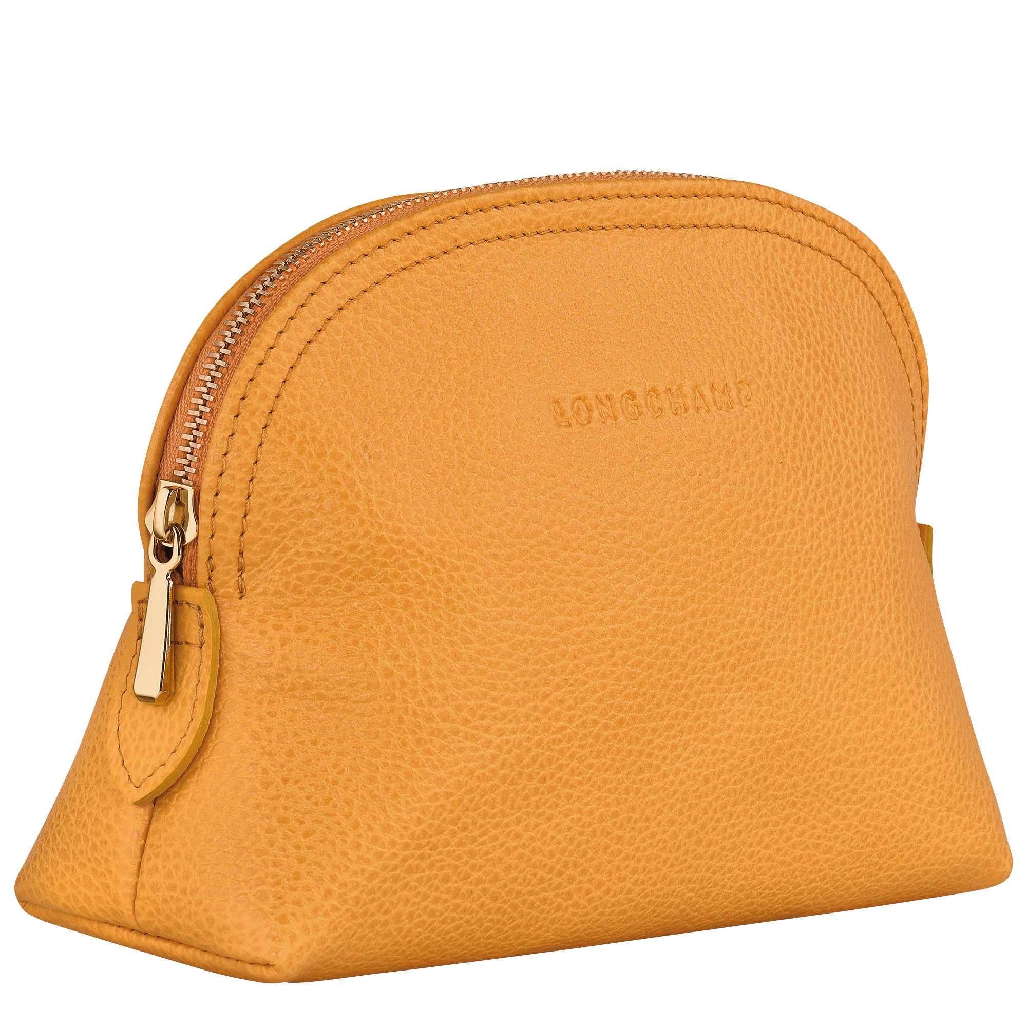 Le Foulonné Pouch Apricot - Leather - 2