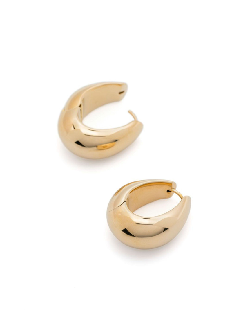 large Ice Hoop earrings 3