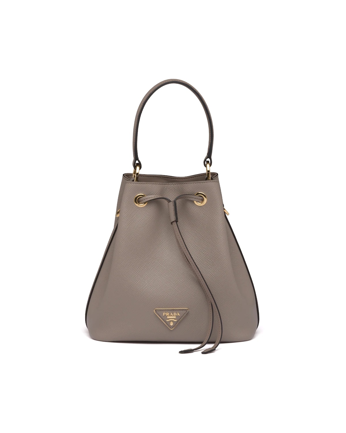 Saffiano Leather Bucket Bag - 1