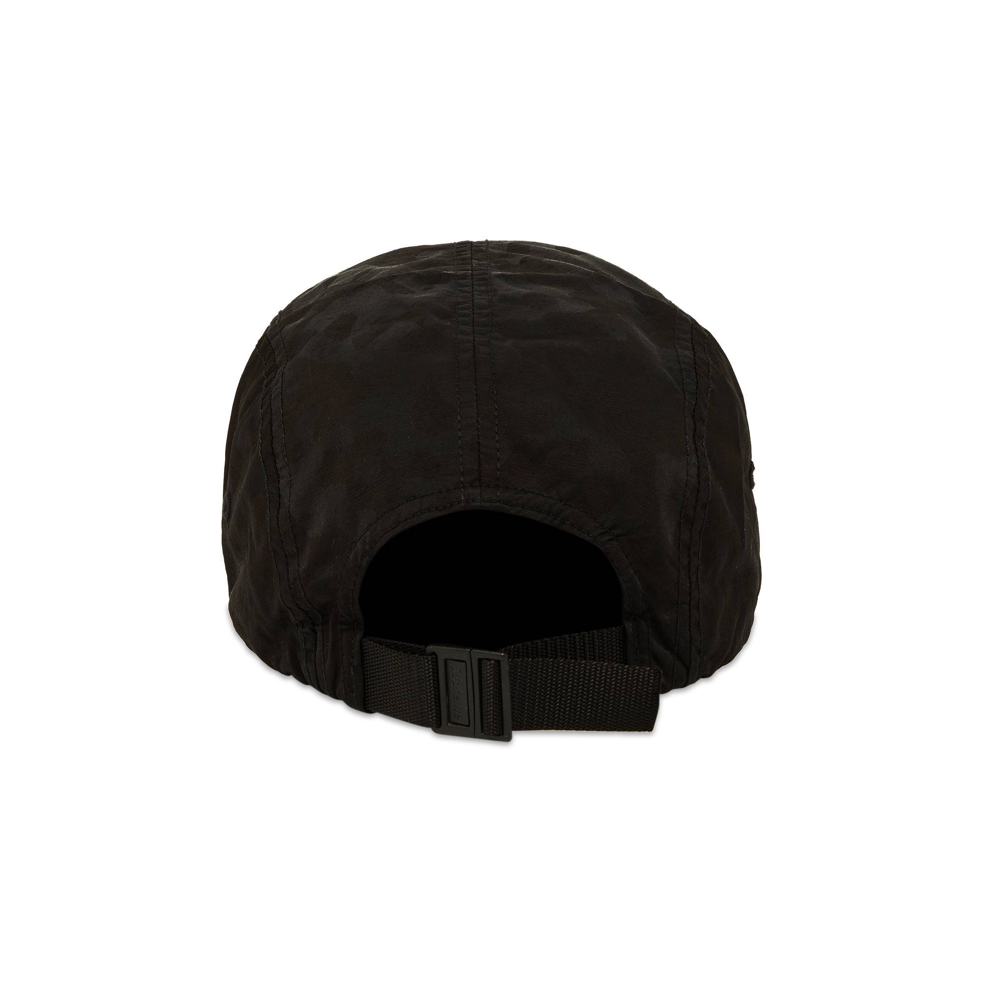 Supreme Overdyed Camo Nylon Camp Cap 'Black' - 4