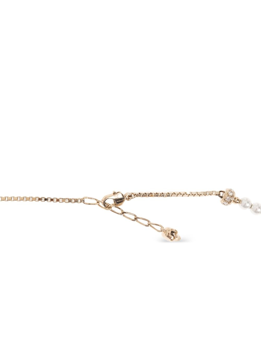 crystal-embellished necklace - 4