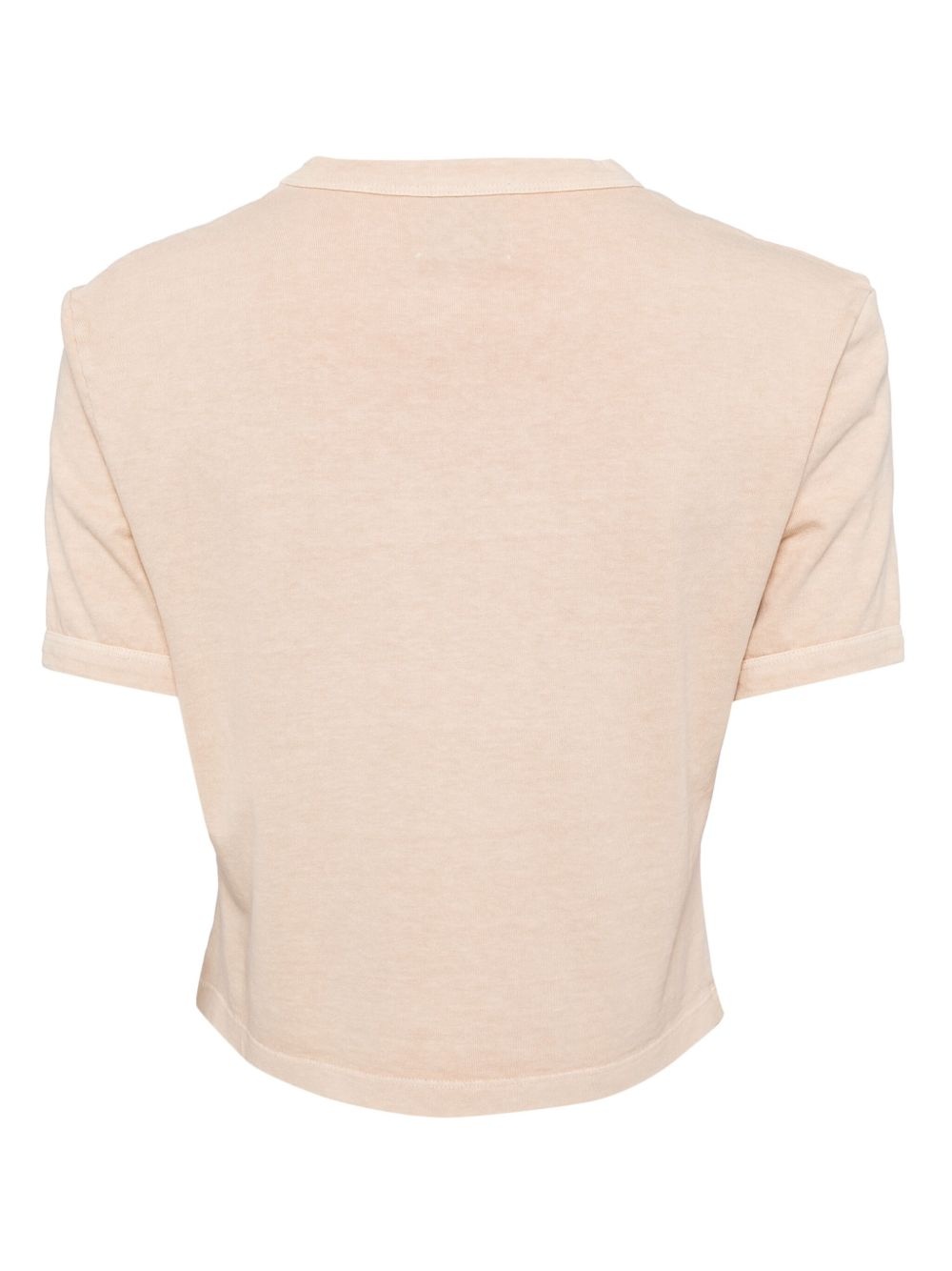 logo-patch cotton T-shirt - 2