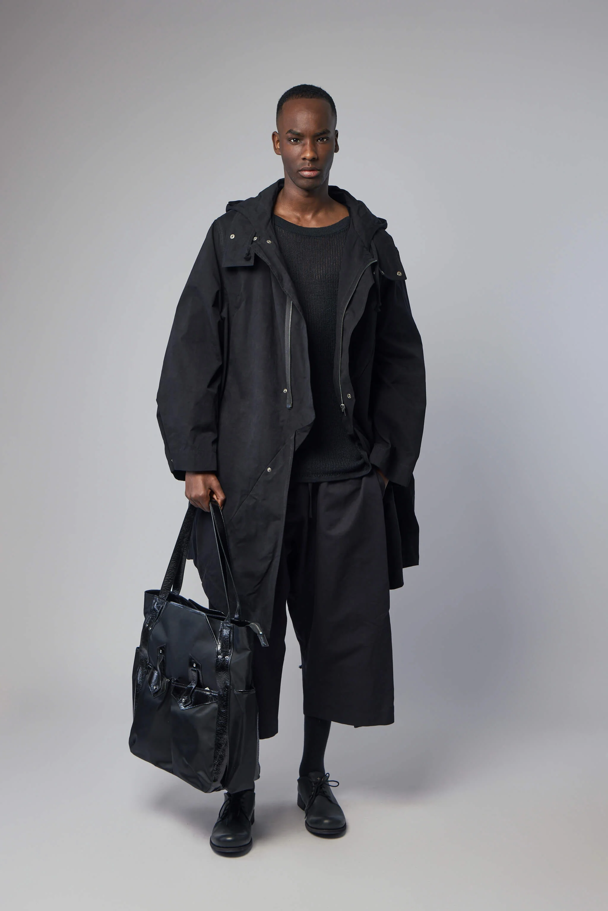 Origami Parka Coat - 1