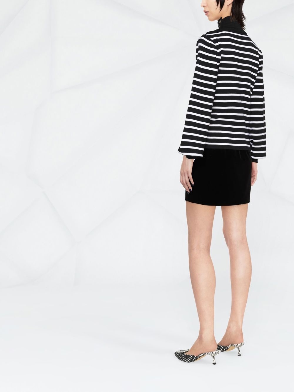 high-waisted mini skirt - 4