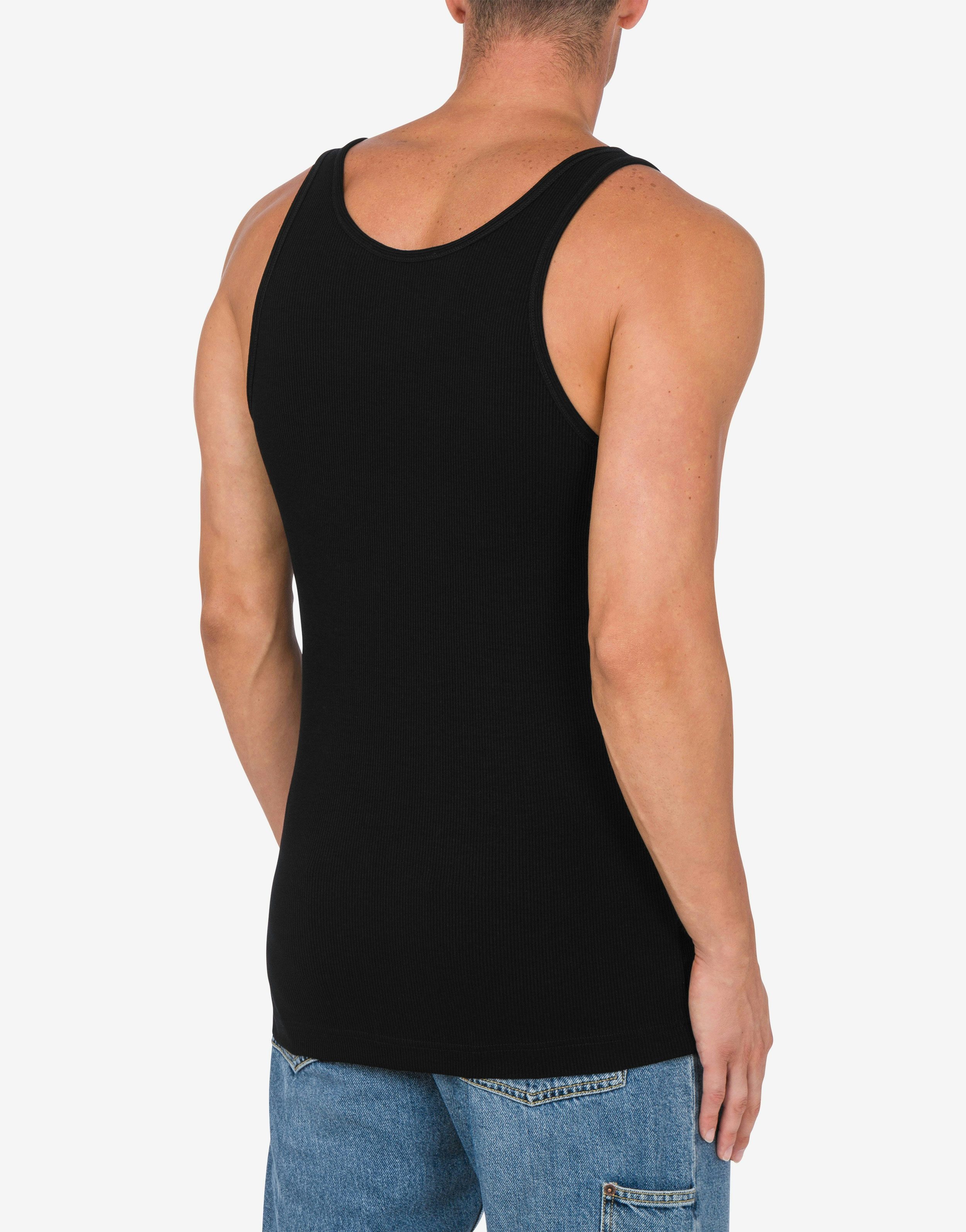 TANK TOP LAUREL CROWN EMBROIDERY - 3