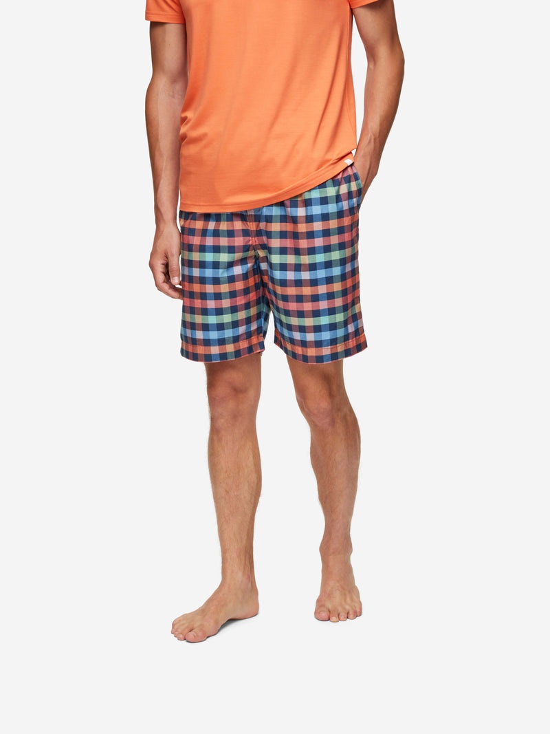 Men's Lounge Shorts Barker 34 Cotton Multi - 4