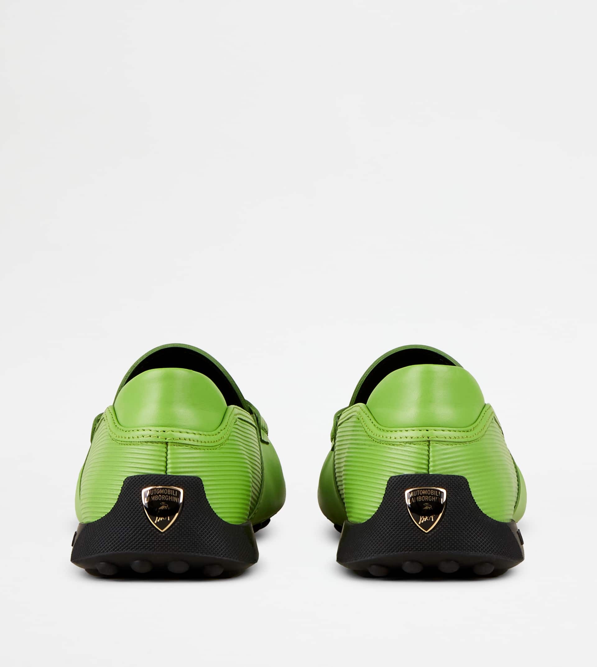 LOAFERS IN LEATHER - GREEN - 2
