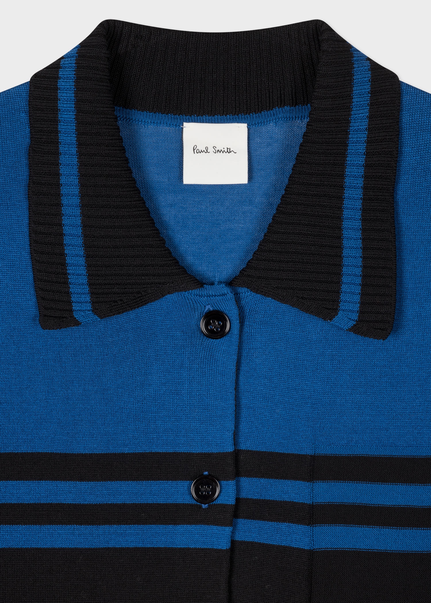 Women's Colour Block Collared Cardigan - 2