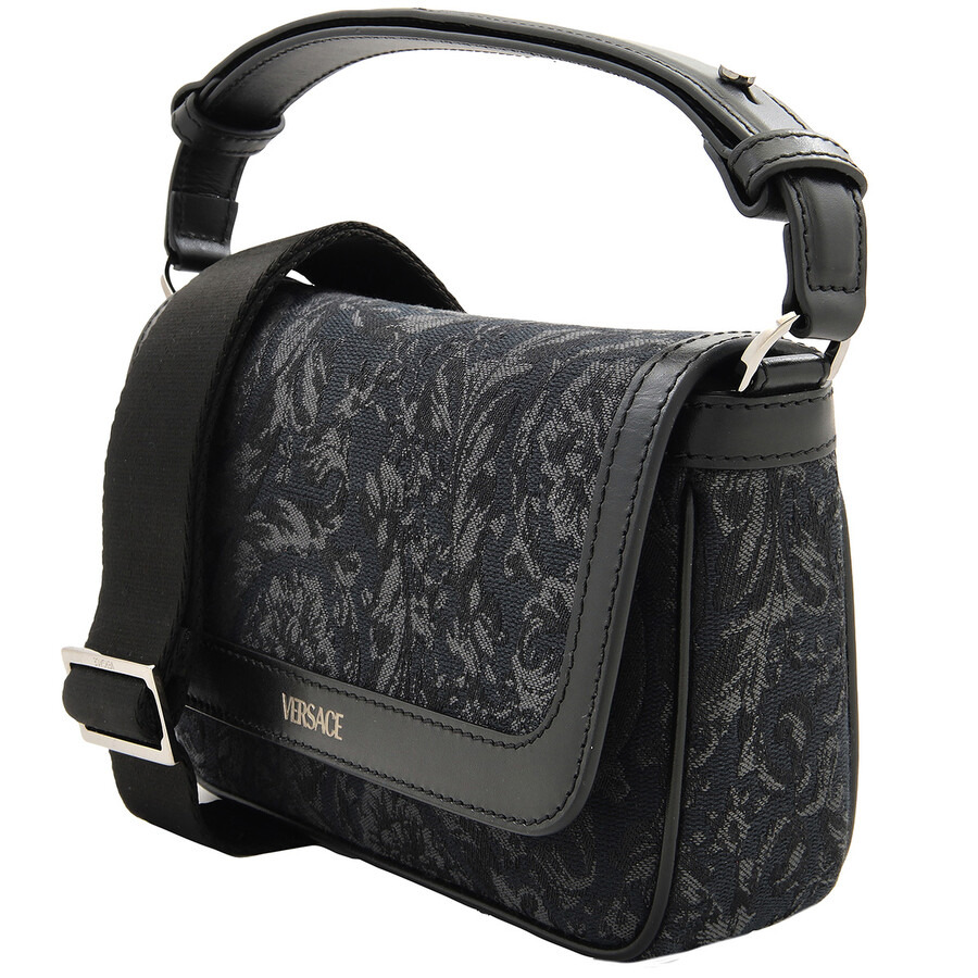 Versace Barocco-Jacquard Crossbody Bag - 2
