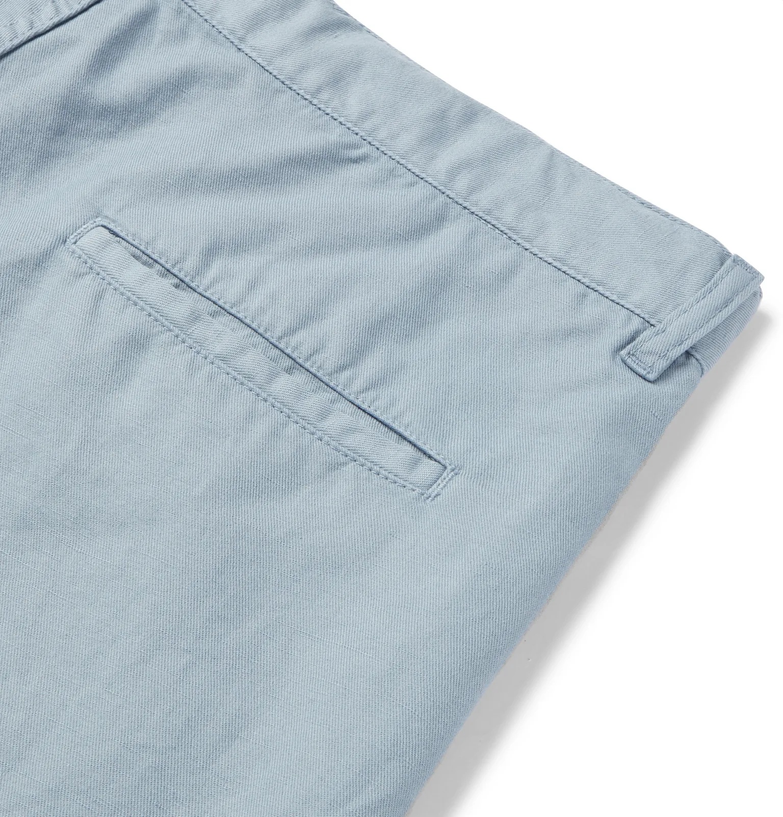 Cotton and Linen-Blend Shorts - 6