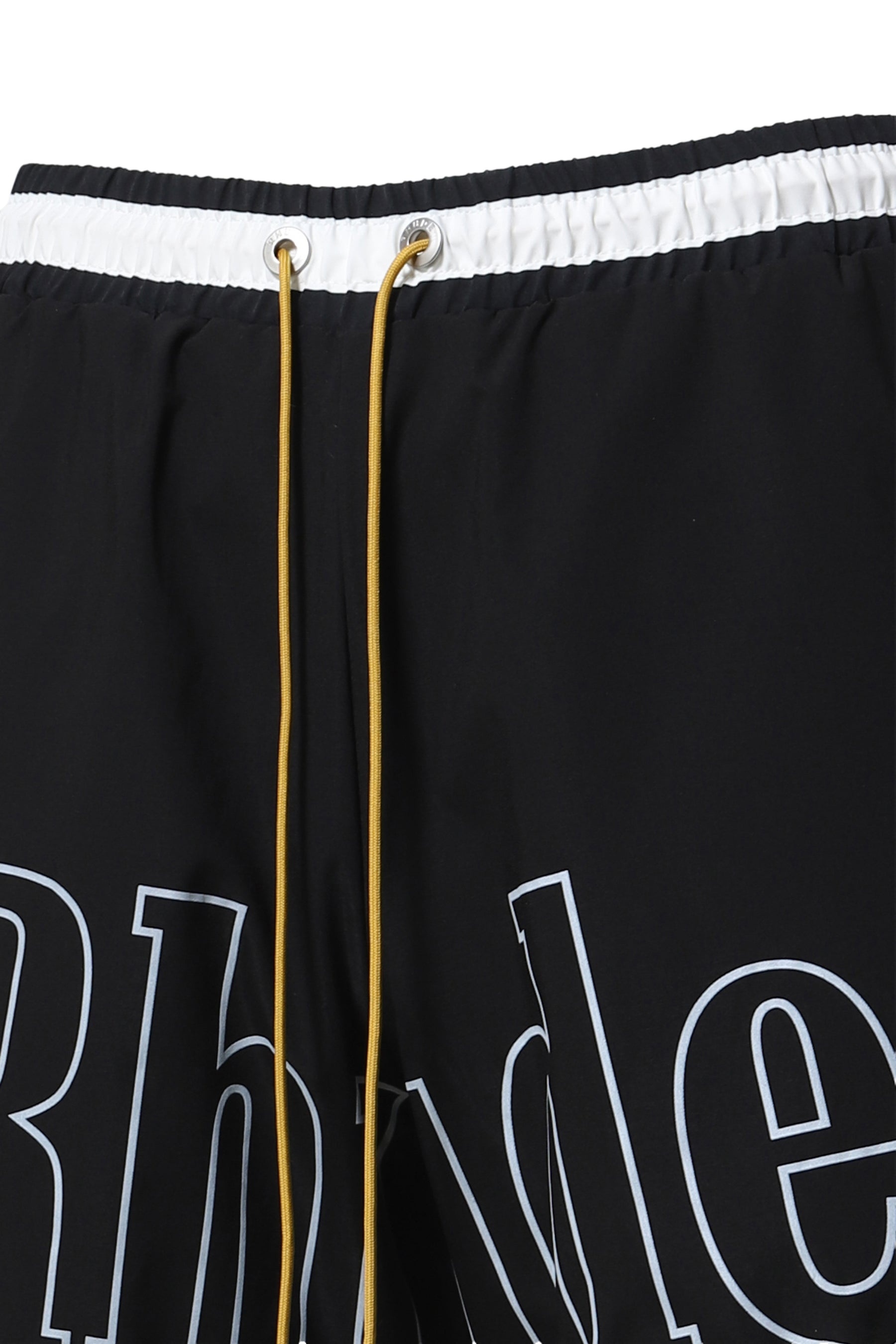 RHUDE BASKETBALL SWIM SHORT/BLK - 4